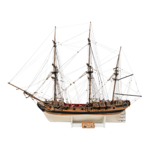 Italian Amati HMS Fly Ship Model, Hand-Assembled, 1:64 Scale, Restored