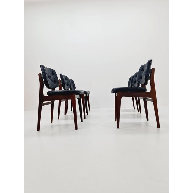Danish Teak Dining Chairs, 1960s, Set of 6 For Sale - Image 3 of 11