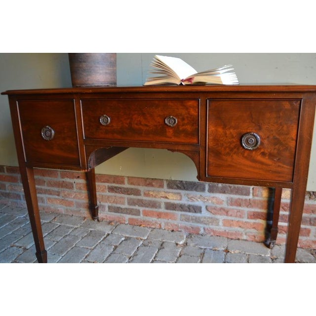 Antique Writing Desk in Mahogany For Sale - Image 4 of 10