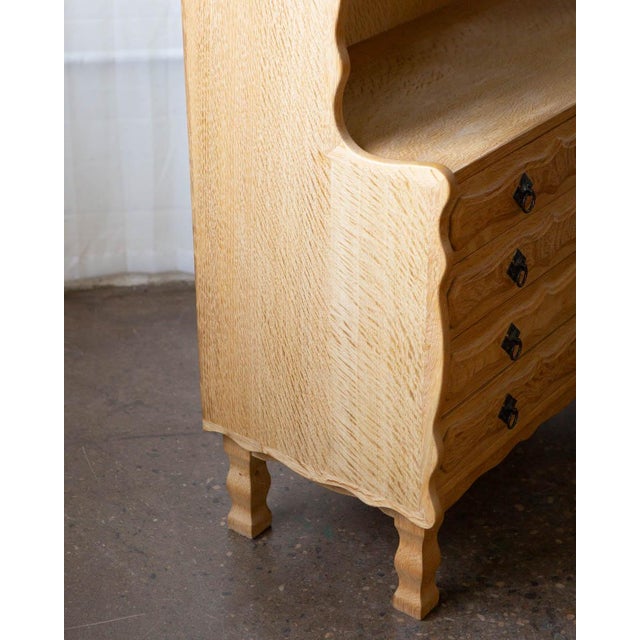 Kjærnulf Style Danish Oak Bookcase, C. 1970s For Sale In Columbus - Image 6 of 13