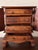 Rustic European Vintage Balinese Hand Carved Hardwood Jewelry Armoire Cabinet For Sale - Image 3 of 12
