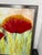 Metal Contemporary Poppies Landscape Painting, Signed For Sale - Image 7 of 11