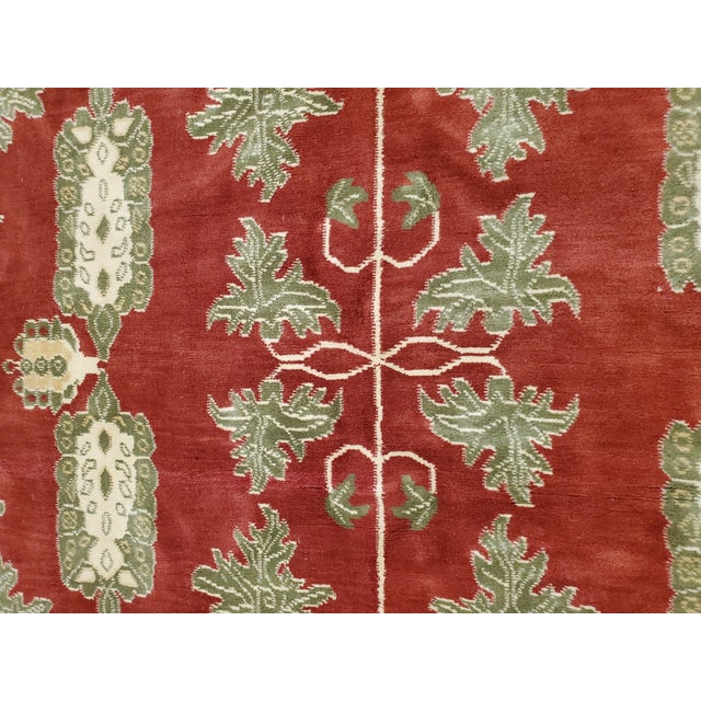 Early 20th Century Early 20th Century Indian Agra Carpet For Sale - Image 5 of 18