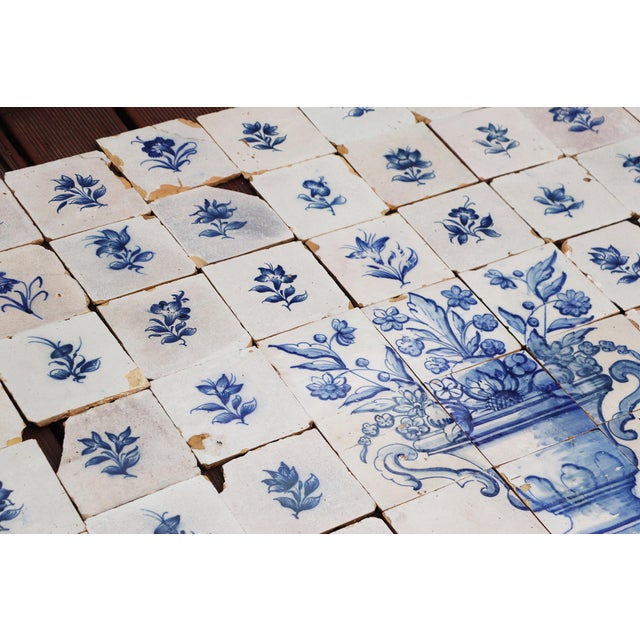 Circa: 18th Century. Country: Portugal. Material: Earthenware, Tin-glazed pottery. Item condition: Some flaws and...