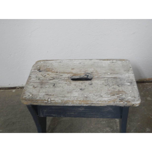 Industrial Fir Stool, 1960s For Sale - Image 6 of 11
