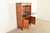 Baker Furniture French Empire Neoclassical Burl Wood Abattant Bar Cabinet, Circa 1980s For Sale In South Bend - Image 6 of 18
