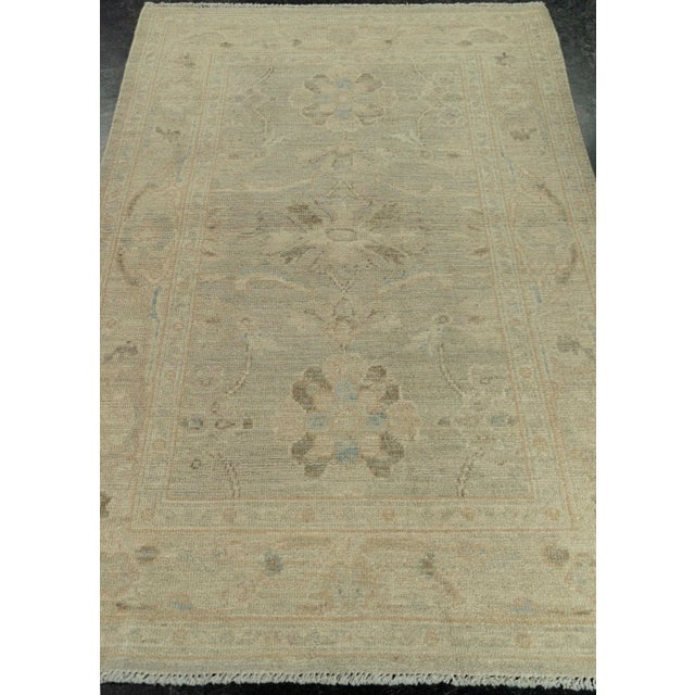 Oushak Rug 3' x 4'9" #21336 Explore a curated collection of hallway runners, wool rugs, and handmade masterpieces at ,...