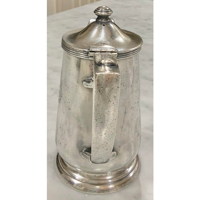 Metal Vintage Savoy Hilton Hotel Silver Soldered Teapot, 16 Oz. International Silver Co. Hotelware for Collectors, Tea Time, Vintage Vignettes - See Pics! For Sale - Image 7 of 10