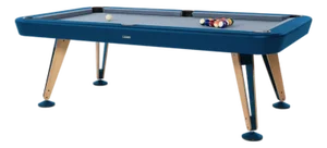 RS Barcelona Diagonal Indoor Pool Table 8 Feet, Blue