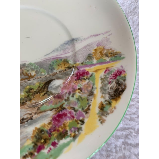 Ceramic 1960s Shelley English Heather Tea Cup and Saucer - 2 Pieces For Sale - Image 7 of 11