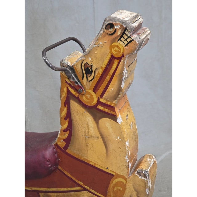 Vintage Circa 1930s English Fairground Carousel Horse, Attr. Orton & Spooner For Sale - Image 4 of 11