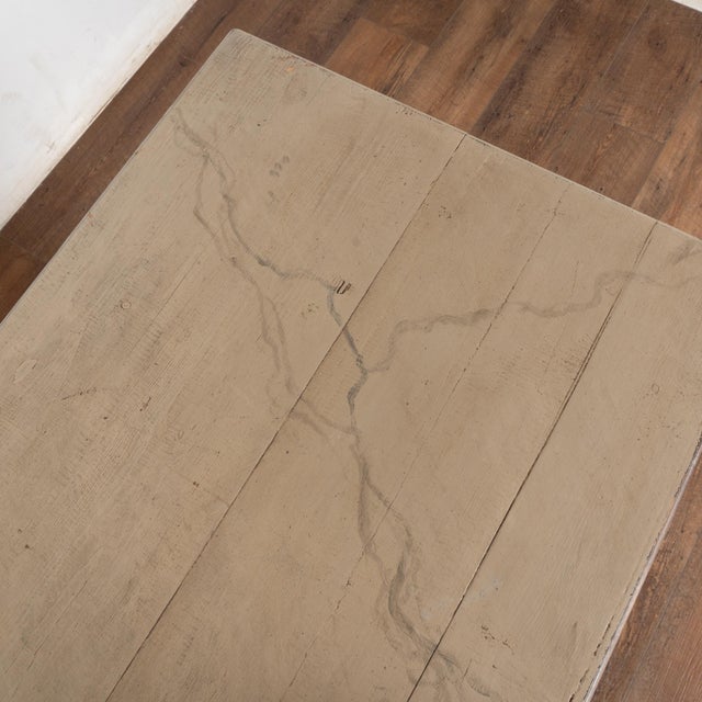 19th Century Swedish Gustavian Painted Console Table For Sale - Image 4 of 9