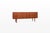 Mid-Century Modern Bowed Teak Sideboard by H.P. Hansen, 1960s For Sale - Image 3 of 14