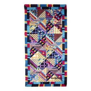 Wool Rug from Missoni, 1980s For Sale