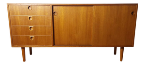 Vintage Sideboard in Teak from Christensen & Jun, 1960s