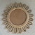 Rattan Round Sunburst Mirror For Sale - Image 4 of 5