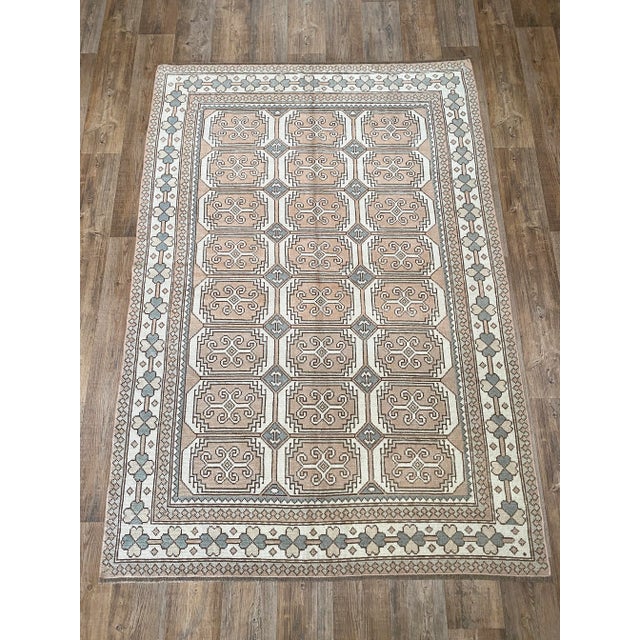 Bellwether Rugs Vintage Oushak - 5'4" X 7'8" For Sale In Los Angeles - Image 6 of 6