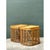 Vintage Woven Rattan Side Tables - Pair For Sale - Image 9 of 12