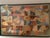 Monumental 86" W Framed Japanese Patchwork Textile (Yosegire) Crazy Quilt Style Wall Hanging For Sale - Image 4 of 7
