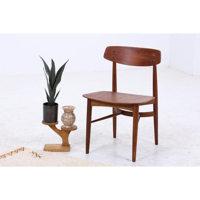 Mid-Century Danish Teak Dining Chair, 1960s For Sale - Image 14 of 14