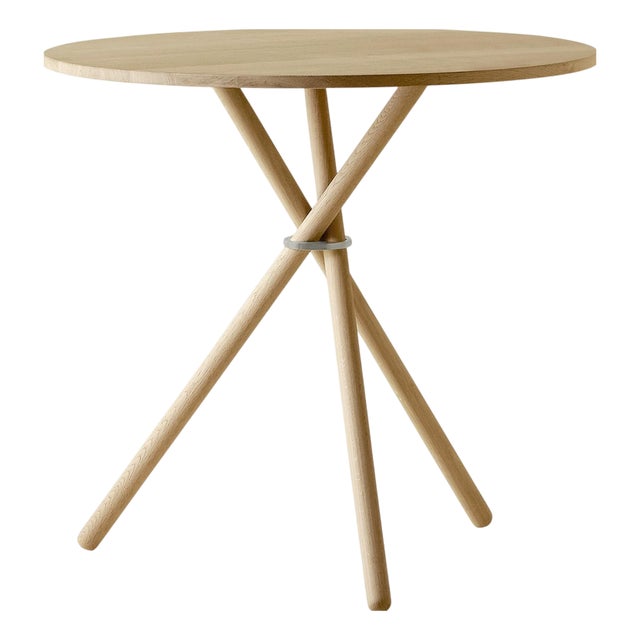 Aldric Light Oak Café Table by Eberhart Furniture For Sale