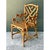 Vintage Chinese Chippendale Bamboo Armchair For Sale - Image 10 of 12