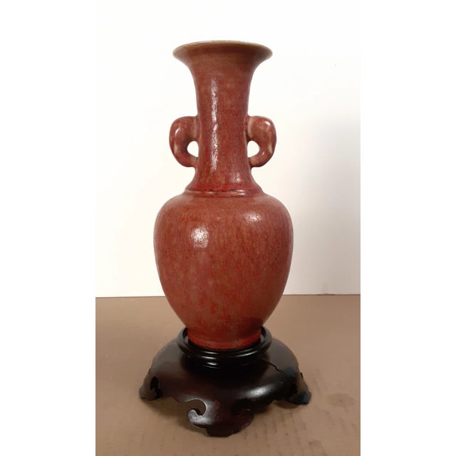 Early 20th Century Chinese Porcelain Flambe Fengweizun For Sale - Image 11 of 11