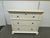 Rustic Restoration Hardware Jameson Dresser, Antiqued White For Sale - Image 3 of 12