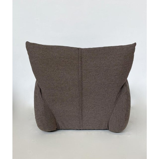 Textile Set of Mid-Century Modern Italian Armchairs, Italy, 1960s For Sale - Image 7 of 8