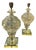 Crushed Ice Resin Lamps by Marie-Claude De Fouquières, 1970s, Set of 2 For Sale