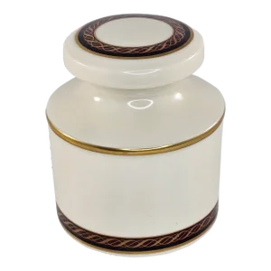 Late 20th Century Lenox Monroe Paperweight Hand Decorated 24k Gold Accents
