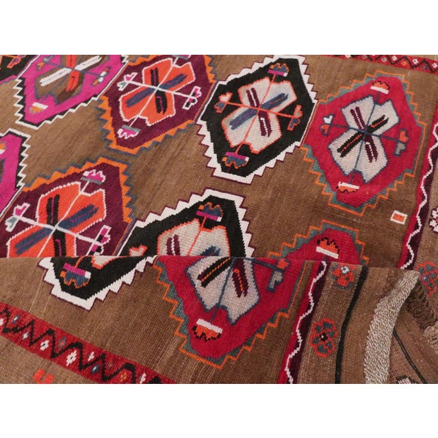 Galerie Shabab Collection Mid-20th Century Turkish Anatolian Room Size Carpet For Sale - Image 9 of 10