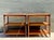 Vintage Wood and Cane Tiered Side Tables For Sale - Image 10 of 12
