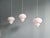 Scandinavian Pendant Lights in White Opaline Glass, 1960s, Set of 3 For Sale - Image 9 of 17