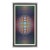 Mid 20th Century Geometric Abstract Blue Screenprint Victor Vasarely For Sale