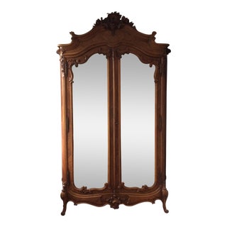 Antique French Louis XV Armoire For Sale