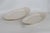 Mid 20th Century Lenox China Bread Tray Pair of 2 Porcelain Serving Platters With Gold Trim For Sale - Image 13 of 16