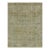 Rug & Kilim’s Persian Style Rug in Light Green and Taupe With Floral Patterns For Sale