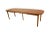 Beautiful Mid-Century Modern teak rounded corners rectangle expandable dining table, circa 1970’s. Featuring richly...