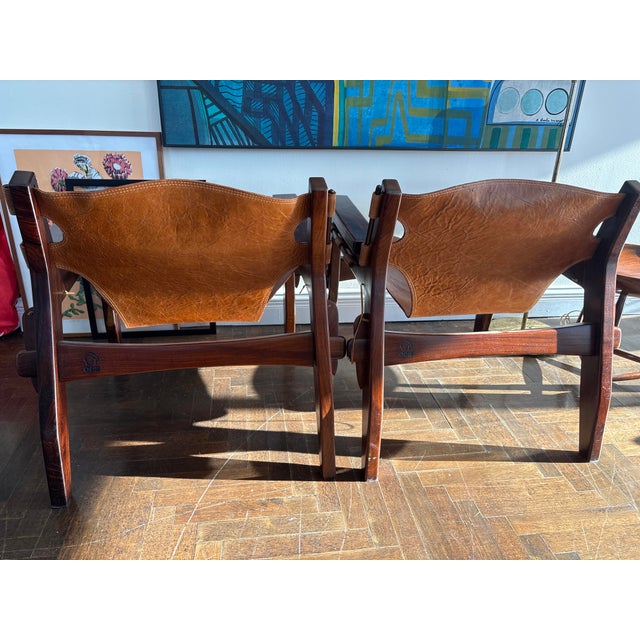 Pair of Kilin Armchair, Sérgio Rodrigues - Brazilian Vintage Modern Chair For Sale In New York - Image 6 of 8