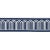 This stylized scallop design boasts undeniable architectural influences. Sold as a 2-yard minimum Content: 84% Cotton ,...