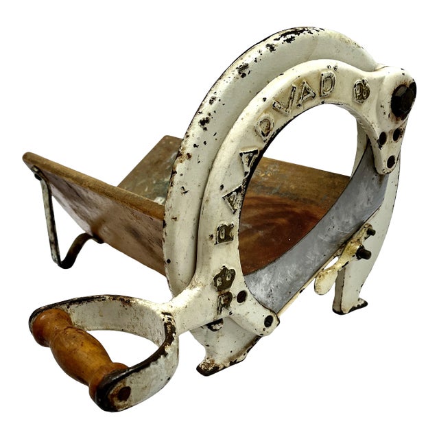 1940s Scandinavian Bread Slicer/Book Holder For Sale