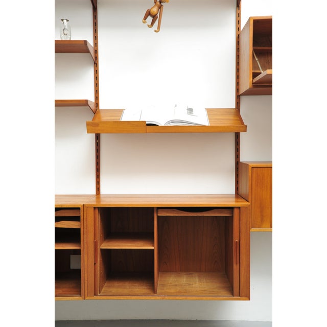 Danish Shelving System in Teak by Kai Kristiansen for Feldballes Møbelfabrik For Sale - Image 6 of 13