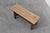 Antique French Rustic Oak Trestle Bench, 1890s For Sale - Image 11 of 14