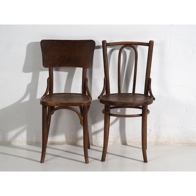 Antique Dining Chairs from Thonet, 1920, Set of 6 For Sale - Image 3 of 18