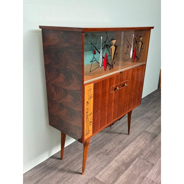 Vintage Italian Display Cabinet, 1960s For Sale - Image 4 of 14
