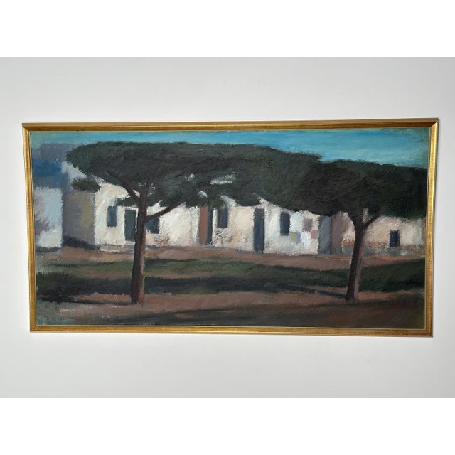 Helge Jean Ragnar, Tunisia, 1960s, Oil on Canvas, Framed For Sale - Image 12 of 16
