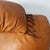 Animal Skin Italian Modern Modular Brown Leather Sofa, 1970s For Sale - Image 7 of 18