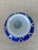 Vintage Art Deco Weimar Porcelain Cobalt Blue Silver Overlay Small Bottle Vase For Sale - Image 9 of 9