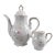 1950s Winrose Collection Floral Coffee Pot and Creamer For Sale
